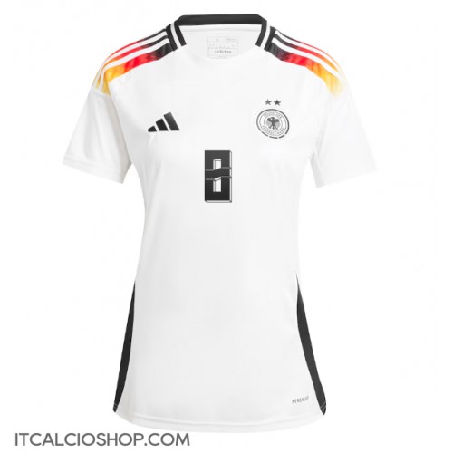 Germania Toni Kroos #8 Prima Maglia Femmina Europei 2024 Manica Corta